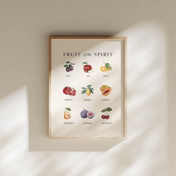 Fruit of the Spirit Wall Decor