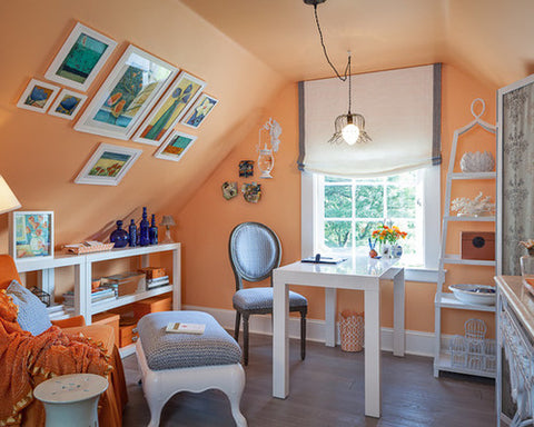 How to Decorate a Bedroom With Slanted Walls